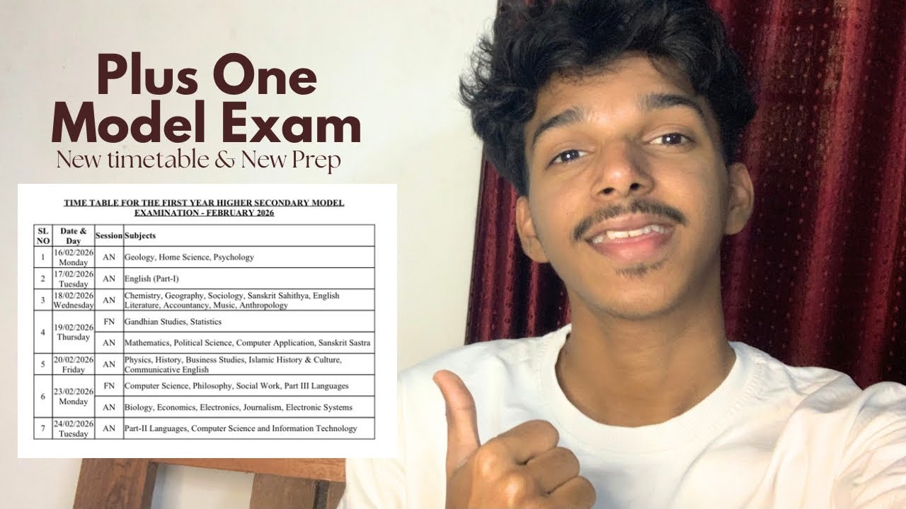 Plus One Model Exam Time Table Changed😁Whats the next plan?🥲Starting From ZERO🫵🏼Review | Abhinav AK