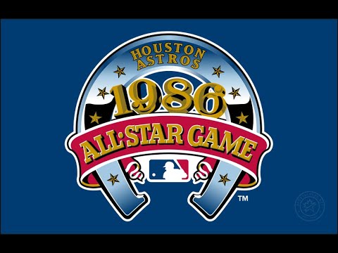 1986 MLB All Star Game HOUSTON Original ABC Broadcast