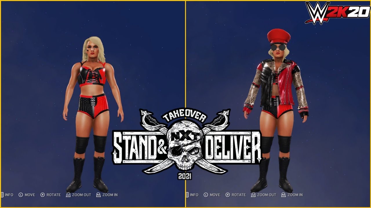 WWE 2K20 Toni Storm NXT TakeOver Stand & Deliver Attire YouTube