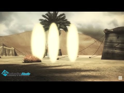 ملائكة الرحمن تزور سيدنا أبراهيم سبحان الله