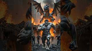 Silver Hero vs Monster King – Final Battle #Shorts #Superhero #MonsterFight
