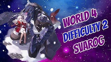 Honkai: Star Rail - World 4 (Difficulty 2) Svarog Boss Fight