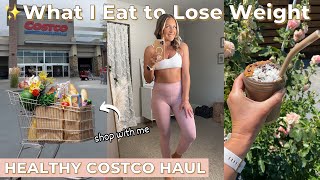 What I Eat in a Day to Lose Weight (Luteal Phase Edition) + Healthy Costco Haul