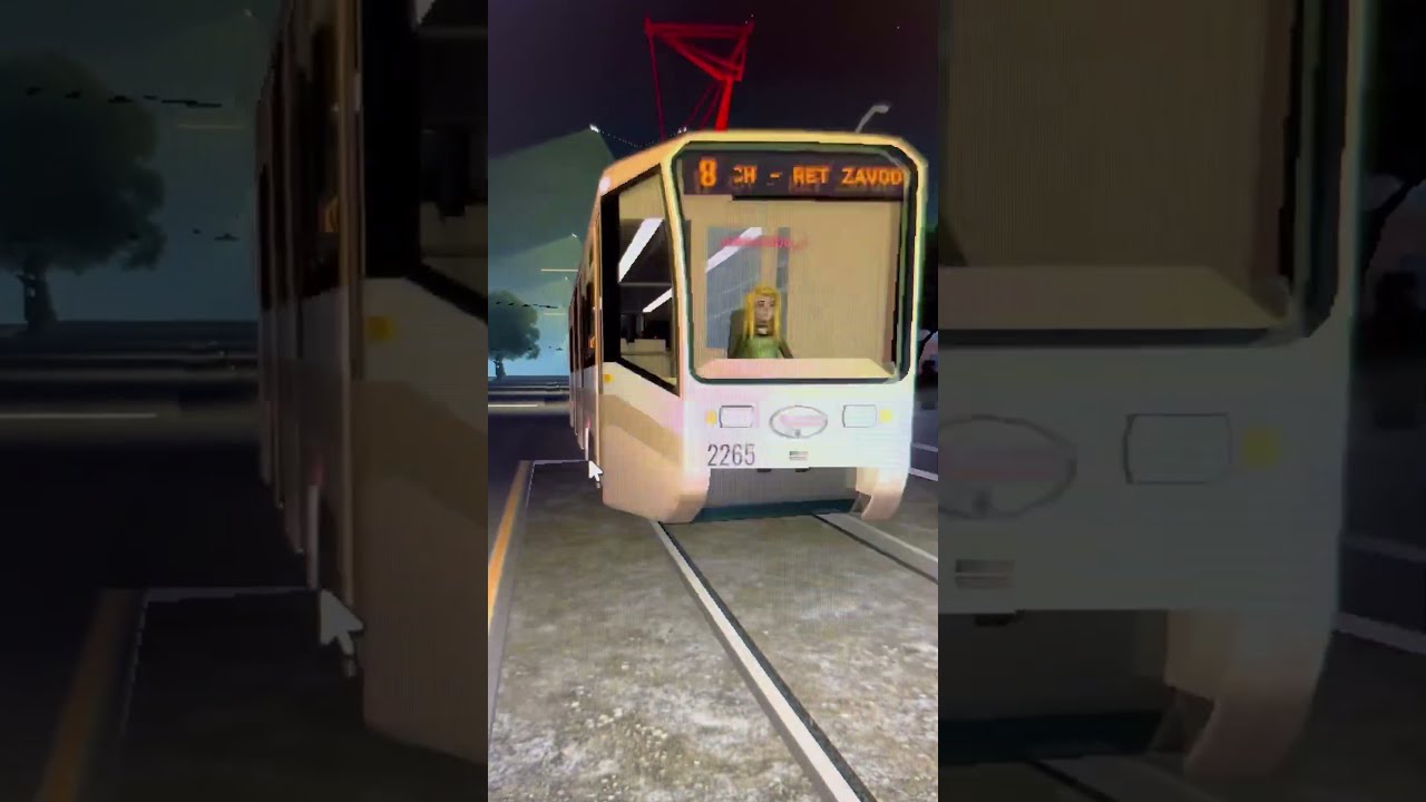 Tramvaiul KTM 19 2265 Pe Linia 8