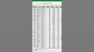 2 Way Lookup using Vlookup in Excel | Vlookup plus Match Formula #shorts #vlookup #vlookupformula