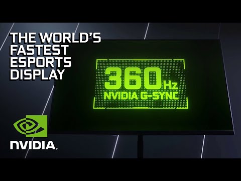 360Hz NVIDIA G-SYNC | The World's Fastest Esports Displays