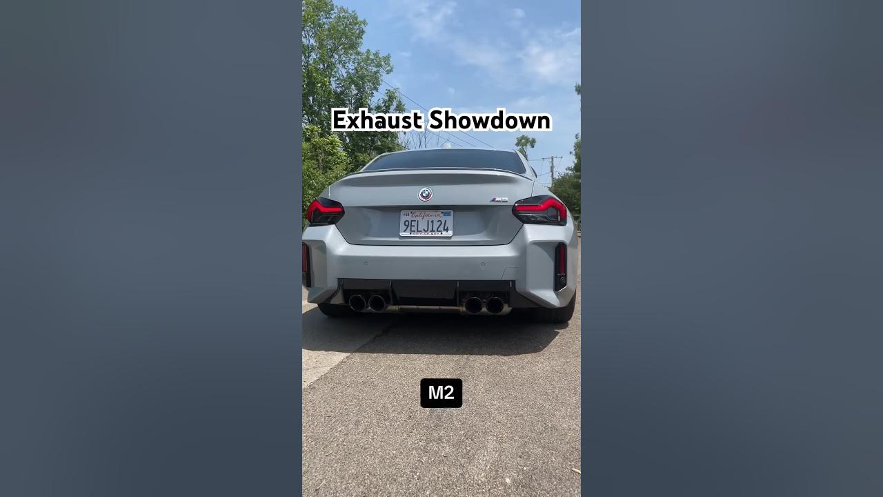 BMW M2 vs. M3 CS vs. M850i - Exhaust Showdown