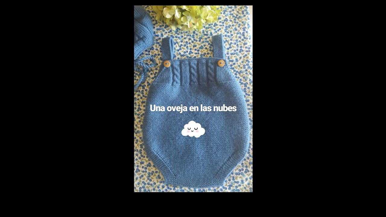 Ranita punto bebé. Patrón paso a paso. Primera parte. Una oveja en las nubes
