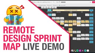Remote Design Sprint Mapping Exercise – Live Demo