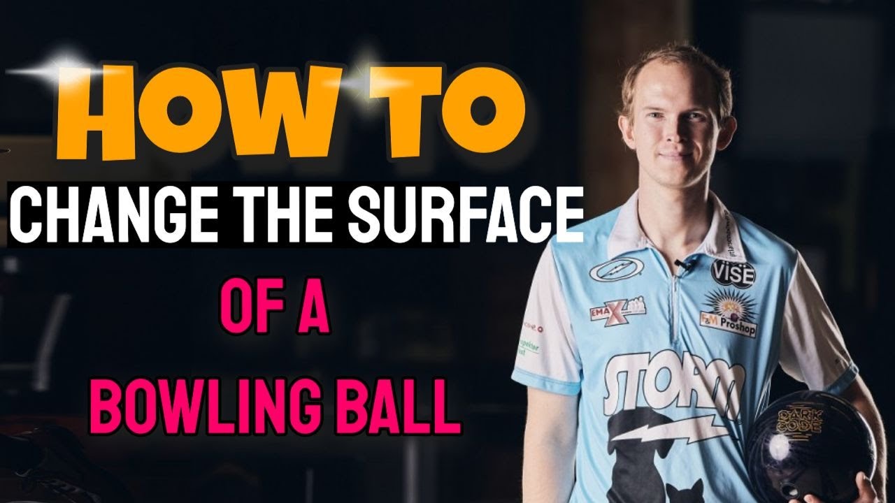 How to change the Surface of a Bowling Ball? PBA Pro Thomas Larsen talks! YouTube