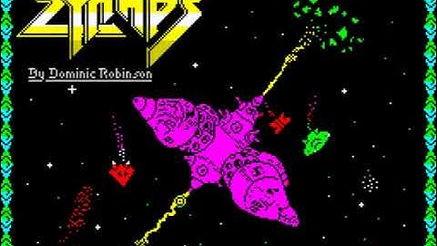 Zynaps (Europe) ZX Spectrum Game