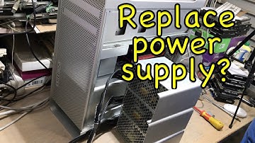 [aa-unbox/repair] Replace Mac Pro 4,1/5,1 A1289 power supplies 2009/2010/2012 ⇢ 00000110 ⇢ v22-007