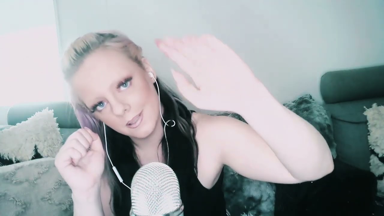 ASMR) VISKAR PEPPANDE ORD OCH MASSERAR DIN HÅRBOTTEN (TINGLES)😴💤💤