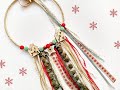 Tutorial/DIY Christmas Wreath Charm / Γούρι στεφάνι