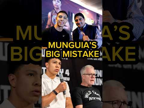 Here’s Why Jaime Munguia Lost to Bruno Surace