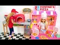 Domino Pizza Shop + Barbie PIZZA CHEF Playset Puppe Pizza Laden Pizzeria pour poupée Koki Barbie