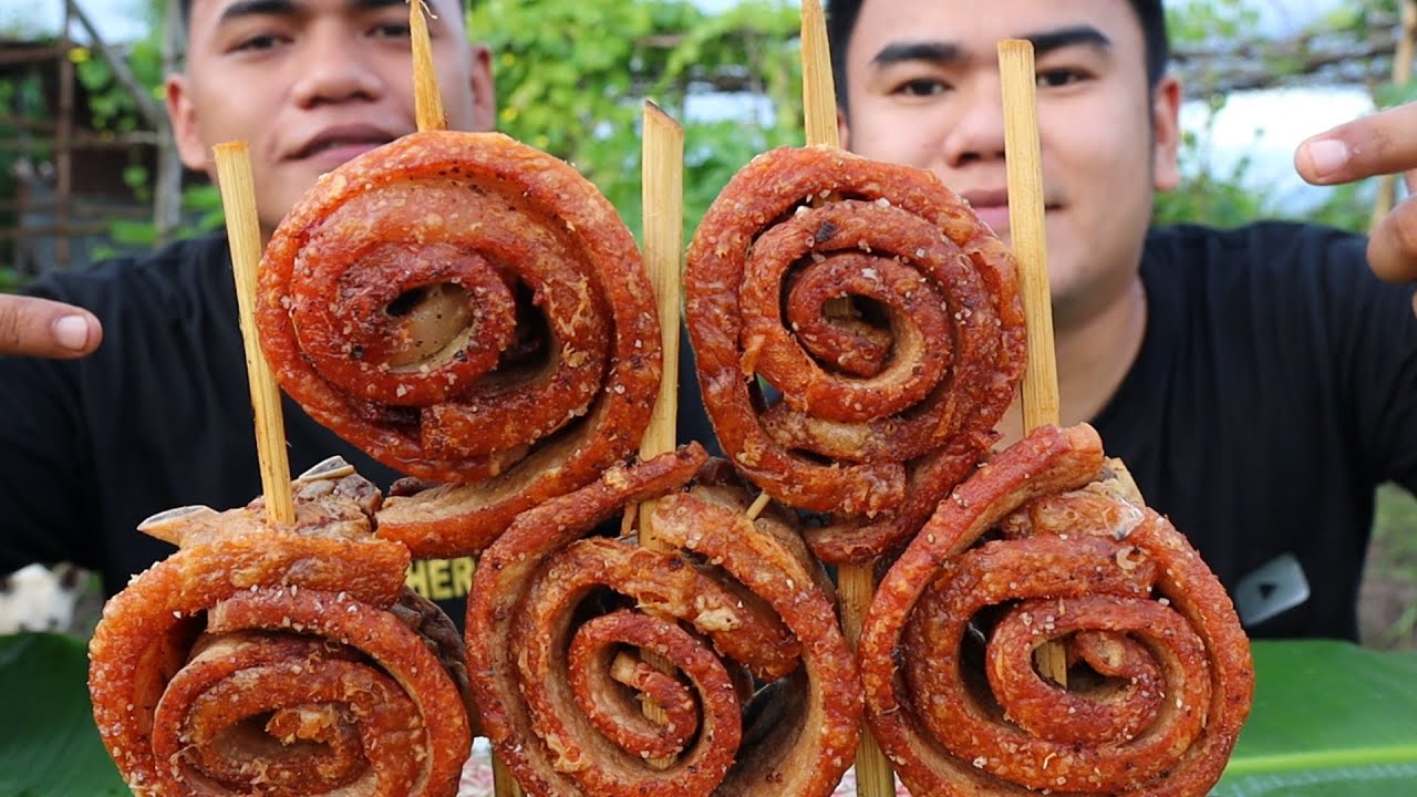 OUTDOOR COOKING LOLLIPOP PORK BELLY (HD) YouTube