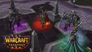 Warcraft 3 Reforged - Path of the Damned Walkthrough Part 8: Under the Burning Sky, Hard