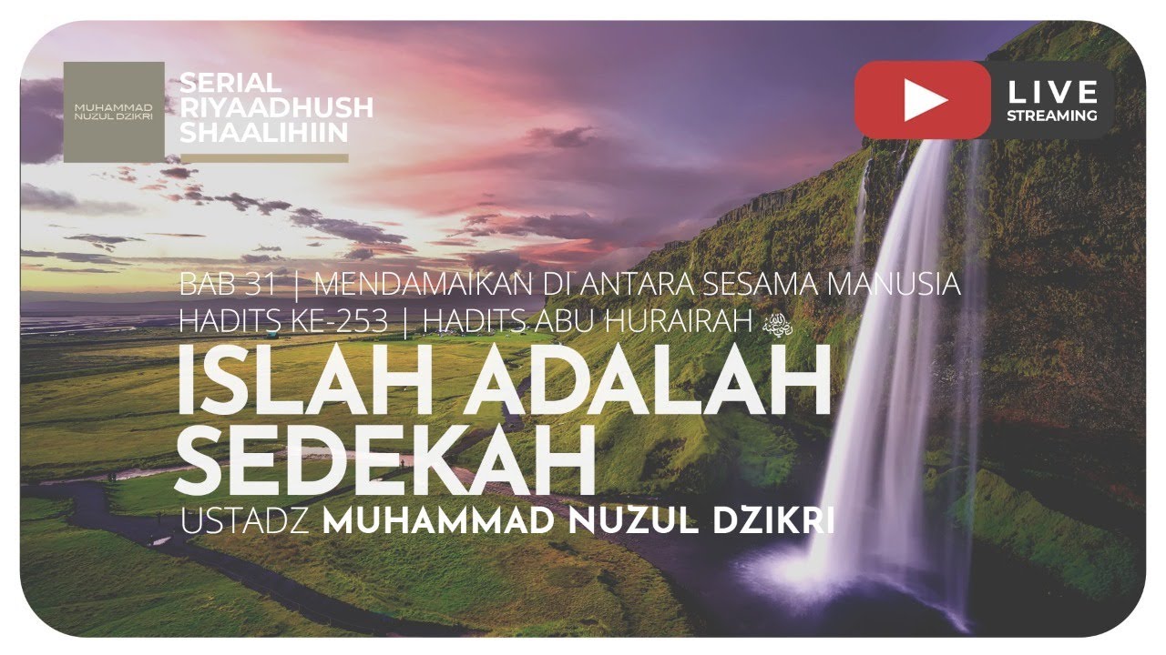 682. ISLAH ADALAH SEDEKAH | Riyaadush Shaalihin