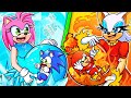 Fire Pregnant vs icy Pregnant - Hot and Cold Challenge  | Sonic the Hedgehog 2 Animation