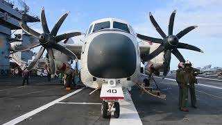 VRC-40 Rawhides Conducts Last C-2A Greyhound COD Launch From a Carrier (USS Nimitz)