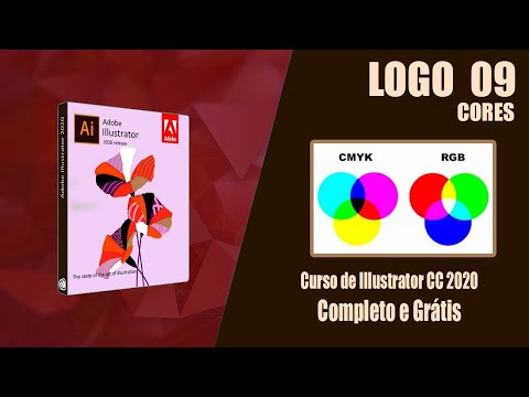 Curso de Illustrator CC 2020 Completo AULA 09 Cores