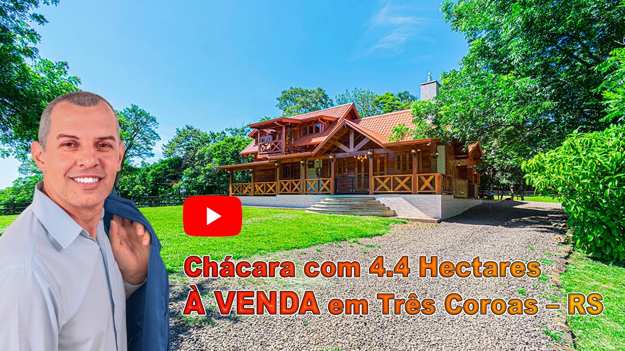 Chácara com 4.4 hectares à Venda em Três Coroas – RS