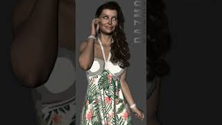 Daz3D | Genesis 8 Female | Tropical Breeze Outfit 360° | Daz Studio