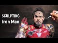 Sculpter iron man avec de la pte polymre