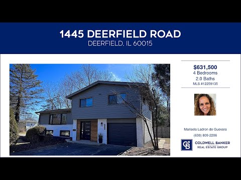 1445 Deerfield Road, Deerfield, IL home video tour