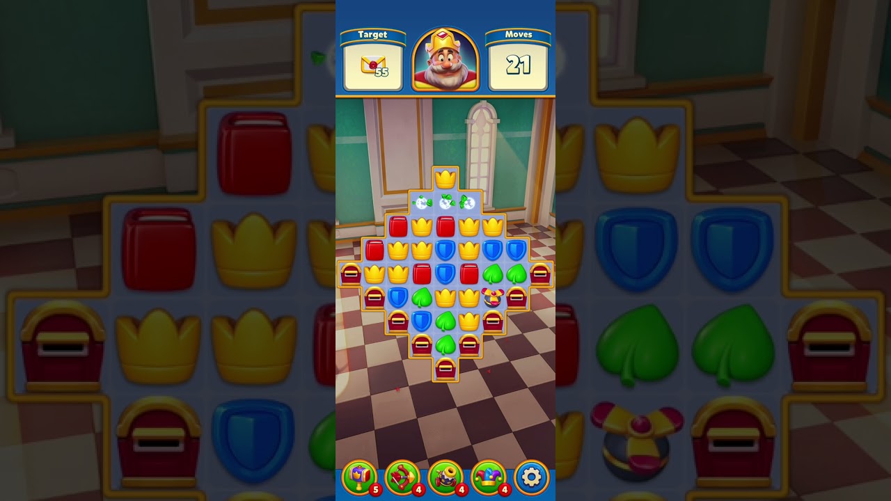 Royal Match — Difficult Level Passed Smoothly 💣🔥