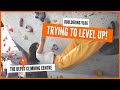 Trying to level up the depot climbing centre nottingham