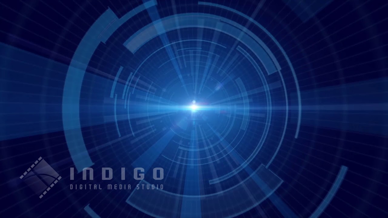 無料映像素材】vol.007 サイバートンネル - YouTube