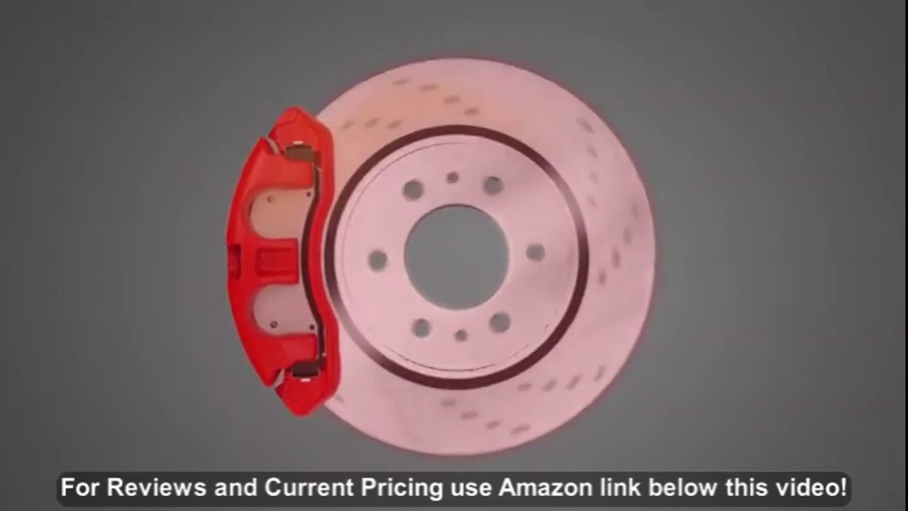 Power Stop K2556 Front & Rear Brake Kit with Drilled/Slotted Brake Rotors and Z23 Evolution Cer