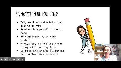 How to Annotate! - Google Slides
