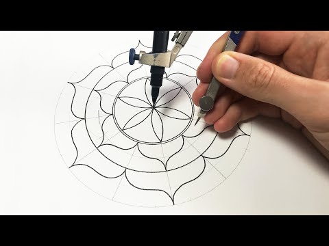 Video: Vai mēs varam veikt mandalas mākslu ar zīmuli?