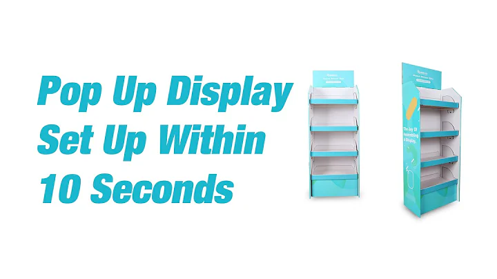 Pop Up Display Set Up Within  10 Seconds