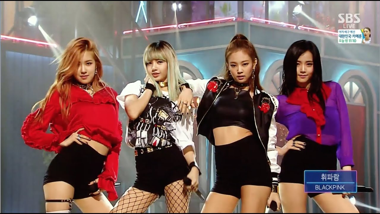 BLACKPINK - '휘파람’(WHISTLE) 0814 SBS Inkigayo