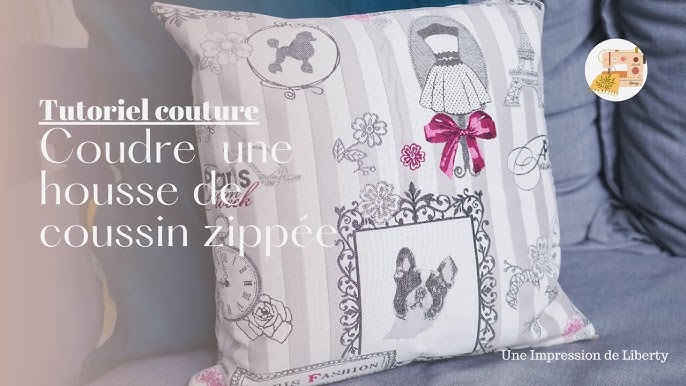 Une housse de coussin à faire soi-même ! - by_nezha