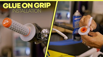 How to Properly Install Renthal Glue-On Grips! | Dennis Kirk Tech Tip