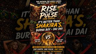 Rise of the Pulse, Compare it with Shakira's Burna Boy - Dai Dai