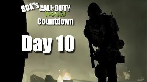 Countdown To MW3 Day - 10 - Elite  (Black Ops)