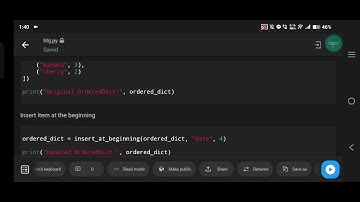 Python – Insertion at the Beginning in OrderedDict