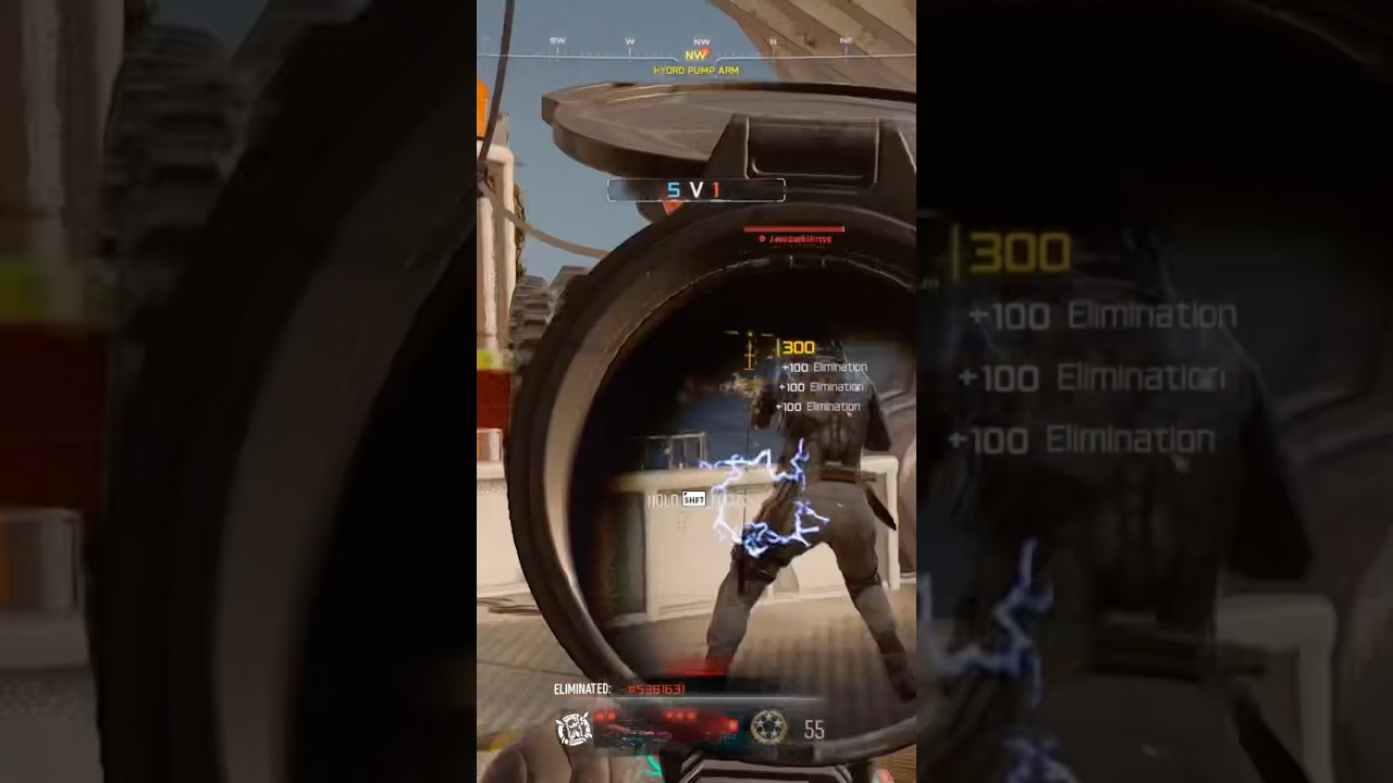 Он выбил потрясающий квадро-финт в режиме "Поиск и уничтожение" на карте "Сейф" в BO7! 