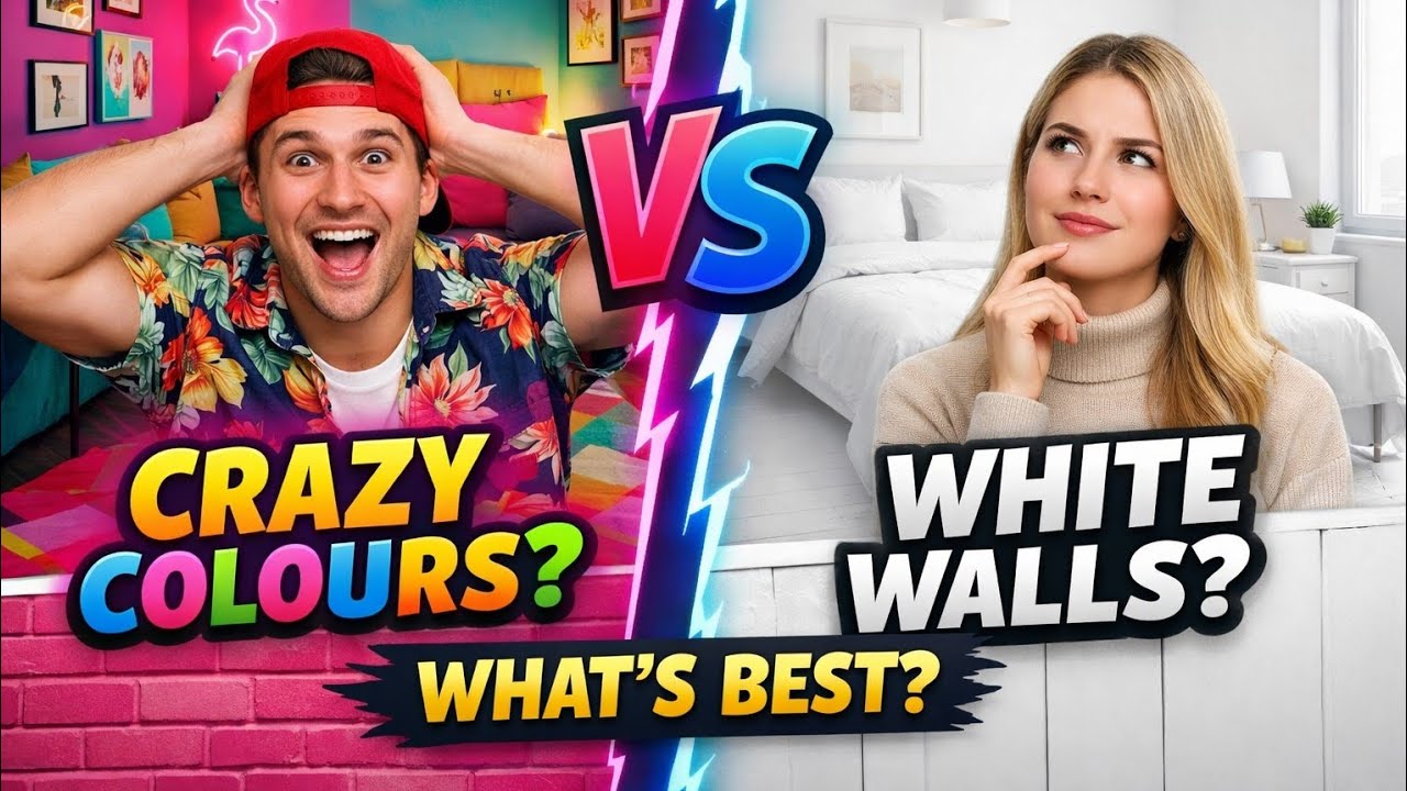 HMO design fall into 2 camps: Snazzy colours or White walls. Here are the pros and cons of each!