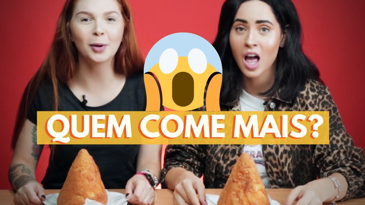 Quem come mais no desafio da coxinha de 1kg? l Desafios de Comida l VIX Hummm Quem come mais no desafio da coxinha de 1kg? l Desafios de Comida l VIX Hummm