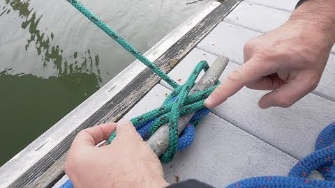 How to Tie a Boat Up at the Dock