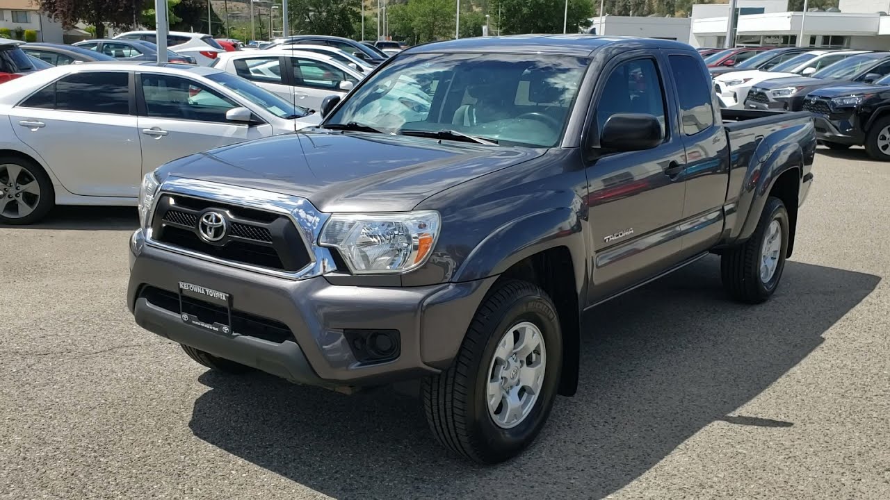 2014 Toyota Tacoma SR5 Access Cab Review - YouTube