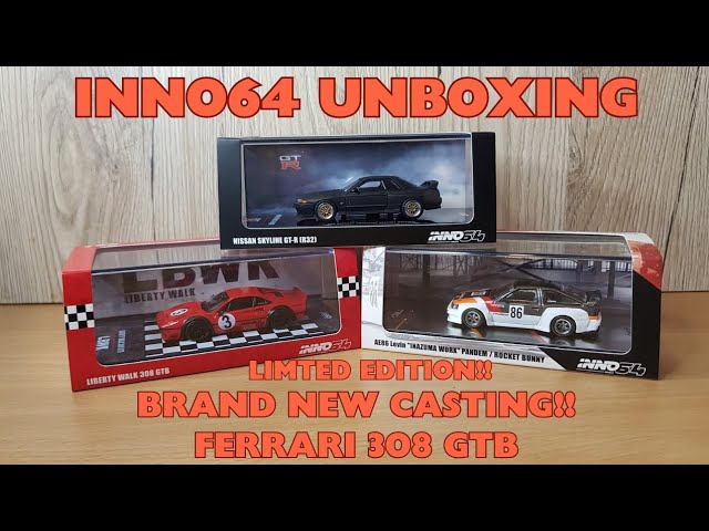 LBWK FERRARI 308 GTB (inno64 unboxing/review) - YouTube