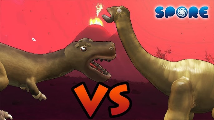 Giant Brachiosaurus vs Titanus Mokele-MbeMbe